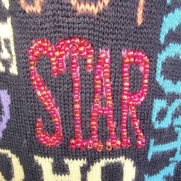 Coldwater Creek Vintage Holiday Christmas Cardigan Sweater size Medium - Picture 4 of 6